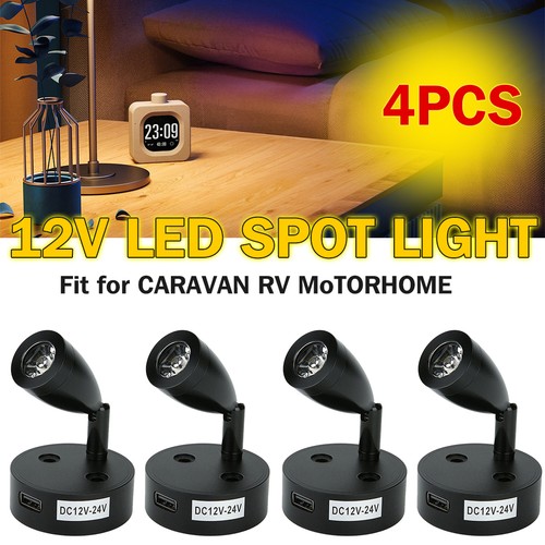 Led reading light 12v 24v - 4x,