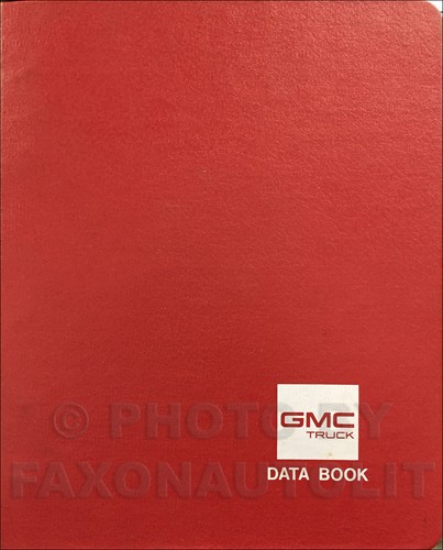 1988 gmc data book dealer - 1988,