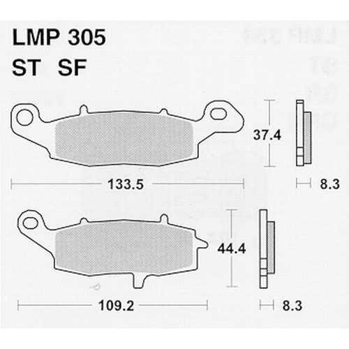 Athena brake pads for suzuki - pads,