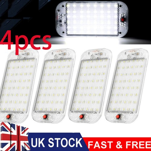 4pcs 12v 24v white - 12v,