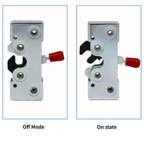 Van door latch carbon - van,