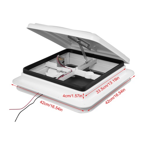 Roof vent fan camper - 14'',