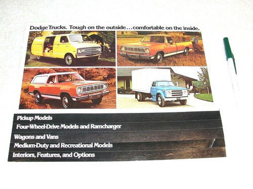 1976 dodge trucks - dodge,
