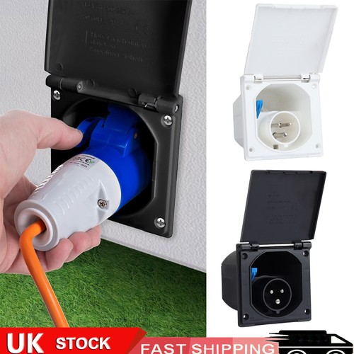 Mains hook inlet socket - mains,