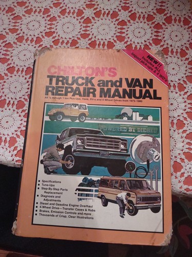 Chiltons chilton truck van - chilton,
