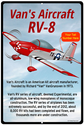 Van aircraft 8 - van's, rv-8