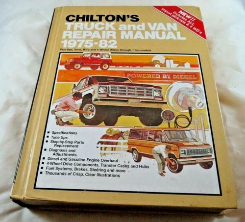 Chilton truck van - van, repair