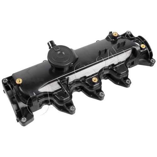Black plastic cylinder head - plastic,