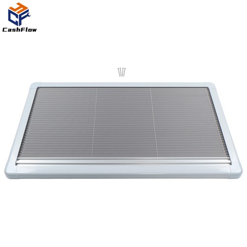 Motorhome grey blind - motorhome,