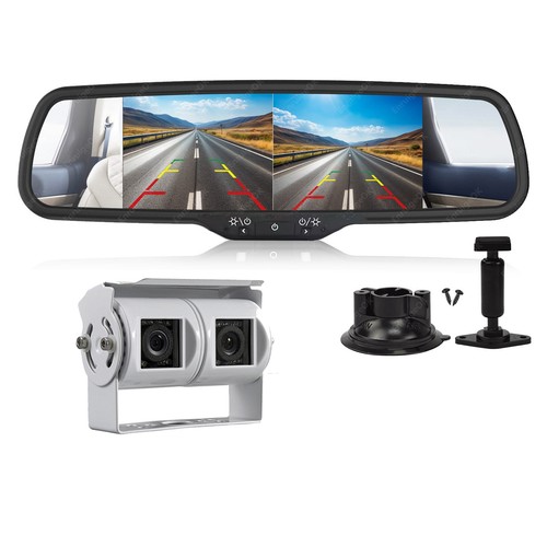 Monitor white twin - 4.3",