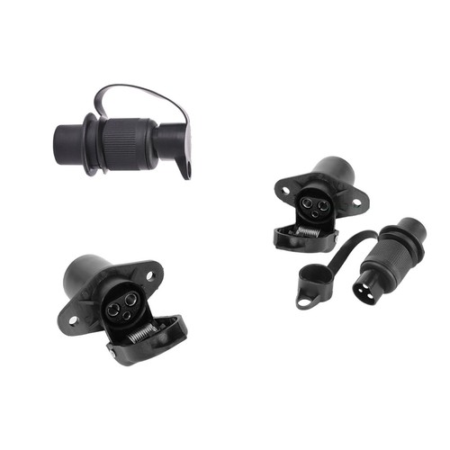Plug socket trailer connector - socket,