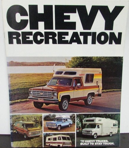 1977 chevy camper - 1977,