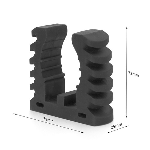 Quick release rubber clamp - release,