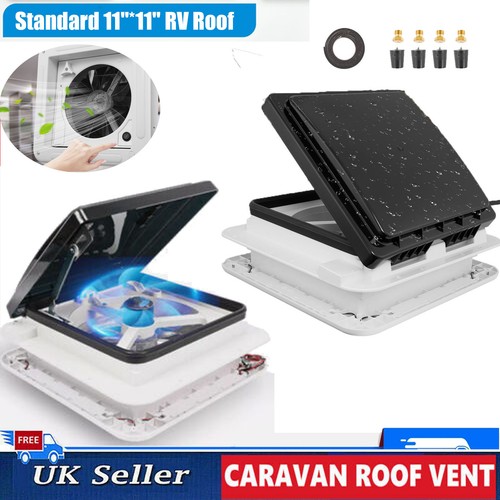 Roof vent fan camper van - 11",