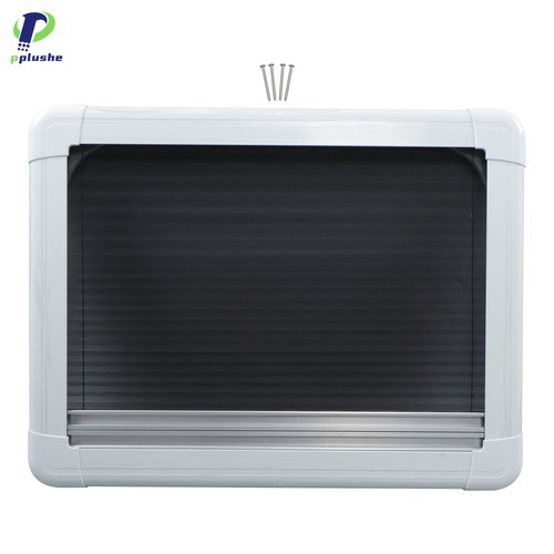 Motorhome white blind - motorhome,