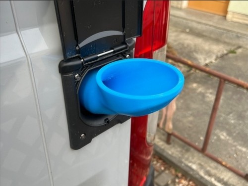 Water filler funnel campervan - water,