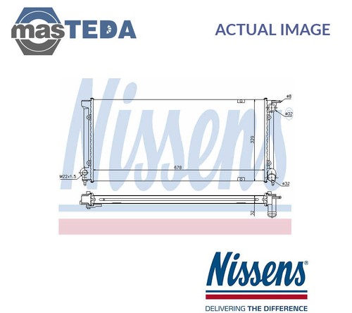 652621 engine cooling radiator - 652621,