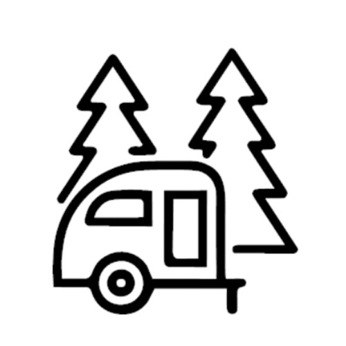 Camper decal sticker multiple - camper,