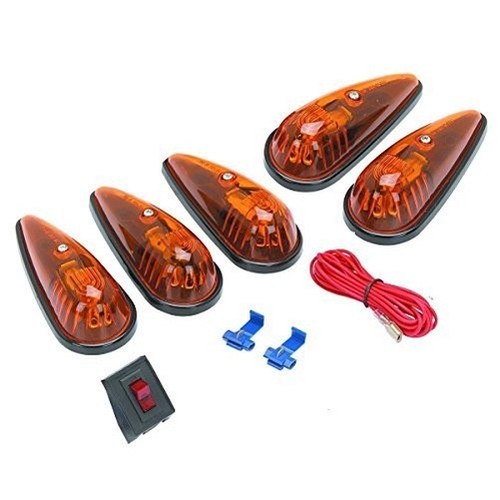 Amber red teardrop - in.,